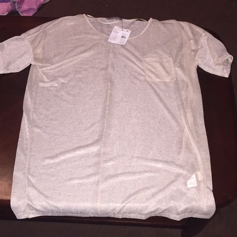 NWT beige shirt